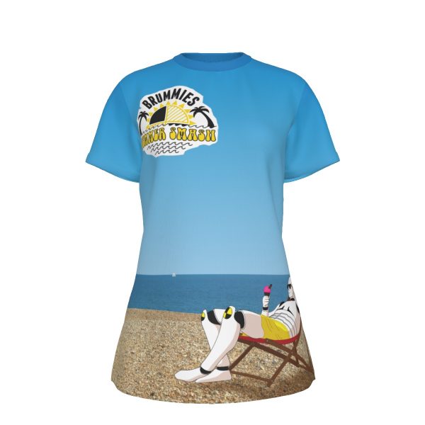 Summer Smash - Curved T-Shirt - Image 3